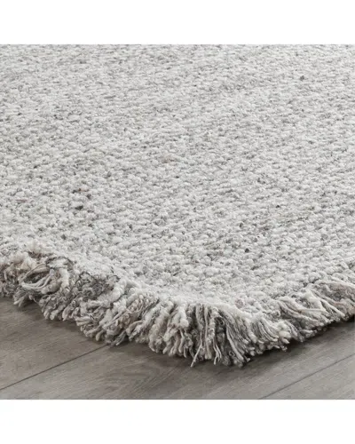 Villa By Classic Home Bradbury Solid Wool-blend Area Rug In Multi