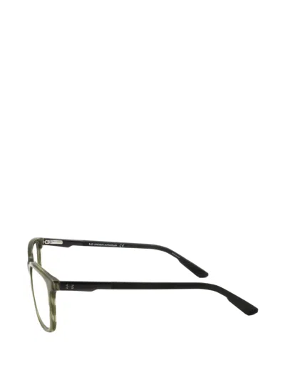 Under Armour Square-frame Glasses In Green