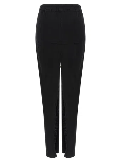 Drkshdw Pull On Sliced Pillar Joggers In Black
