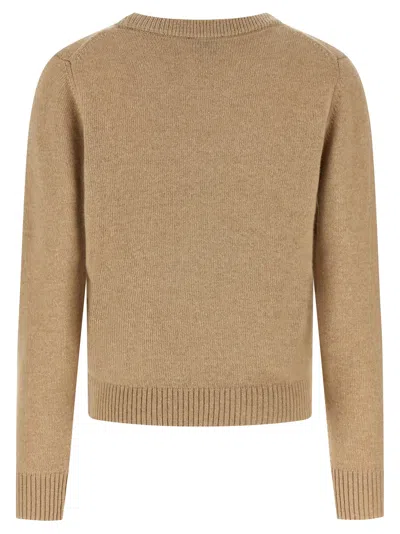 Ganni Wool-blend Sweater In Multi