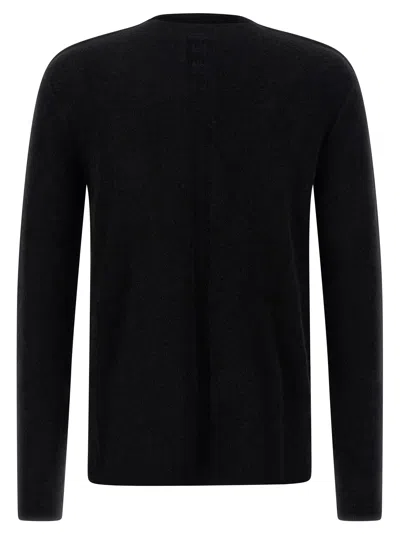 Rick Owens Ls Top Sweaters And Cardigans Black In Black