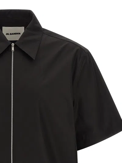 Jil Sander Men Black 201 Shirt In Black