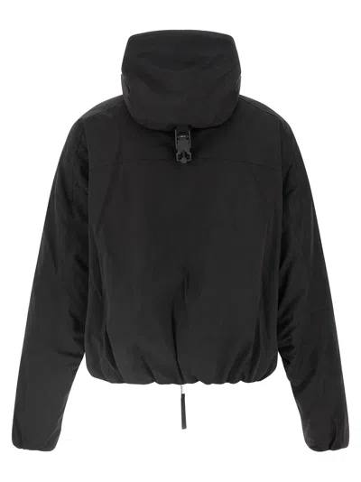 Thom Krom Black Solid Hood Jacket In Black