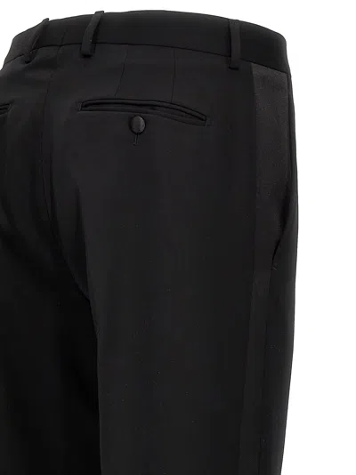 Lanvin Black Wool Trousers In Black