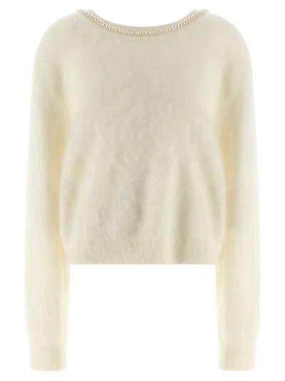 Bernadette White Solne Sweater In Neutral