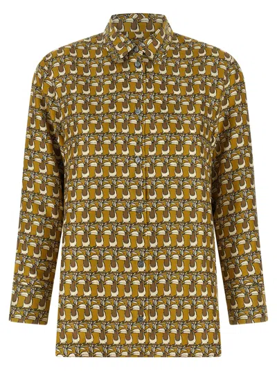 Max Mara Times Blouse In Multi