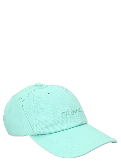 Objects Iv Life Embroidered-logo Baseball Cap In Blue