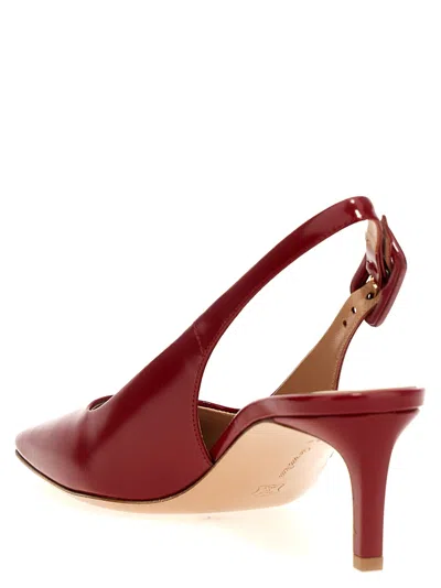 Gianvito Rossi Slingback Pump In Red