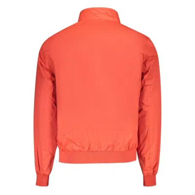 North Sails Red Polyester Men's Jacket In Pink