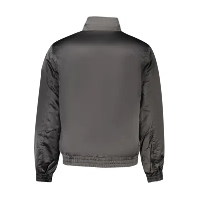 Calvin Klein Black Polyester Men Jacket In Gray
