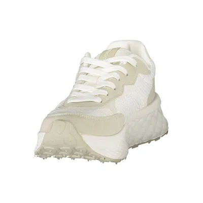 Blauer White Polyurethane Women Sneaker In White
