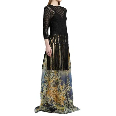 Zimmermann Black Viscose Casual Dress In Black