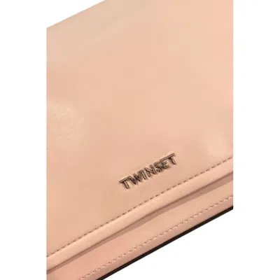 Twinset Logo-plaque Shoulder Bag In Multicolor