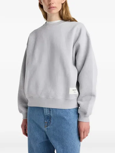 Rohe 헤리티지 스웨트셔츠 In Gray