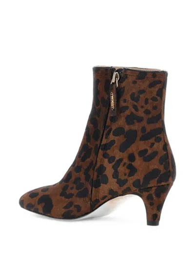 Twinset Leopard-print Polyurethane Boot In Animal Print