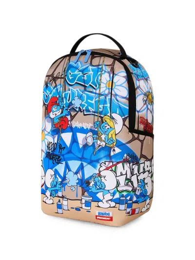 Sprayground Backpack Men In Blue
