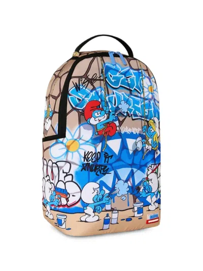 Sprayground Backpack Men In Blue