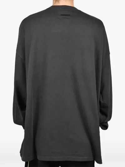 Essentials Logo-print Long-sleeve T-shirt In Multi