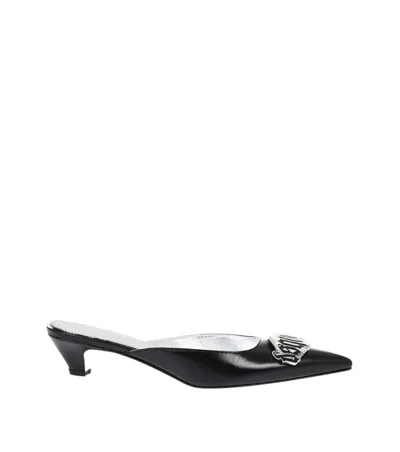 Dsquared2 Gothic Mule Sandals In Black
