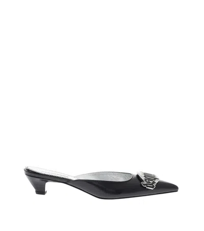 Dsquared2 Gothic Mule Sandals In Black