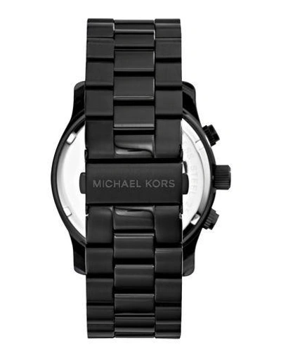 Shop Michael Kors Wrist Watch In Black