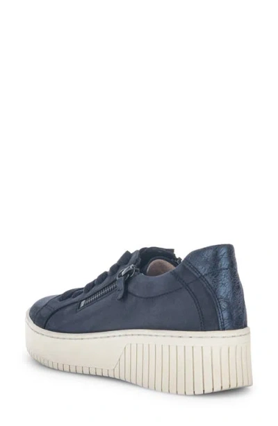 Gabor 63.334 Platform Sneaker In Blue