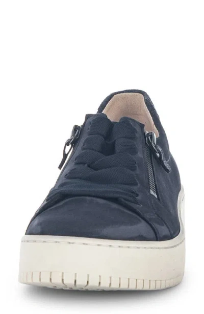 Gabor 63.334 Platform Sneaker In Blue
