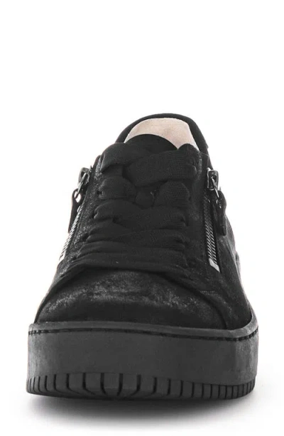 Gabor 63.334 Platform Sneaker In Black