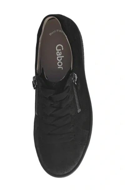 Gabor 63.334 Platform Sneaker In Black