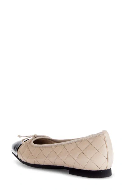Gabor 62.612 Ballet Flat In Neutral