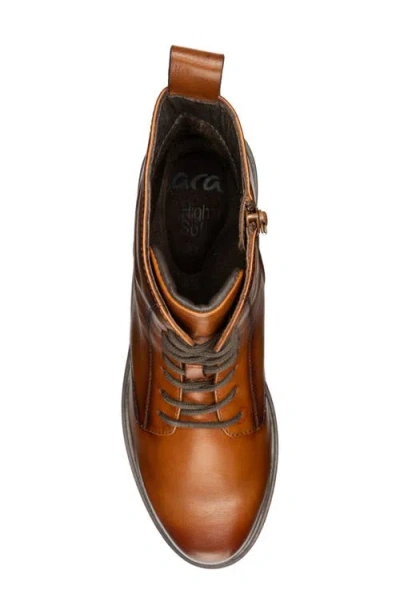 Ara Chatham Lace-up Boot In Brown