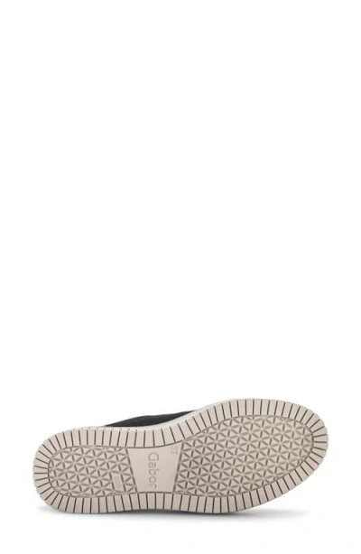 Gabor Crystal Studded Sneaker In Black