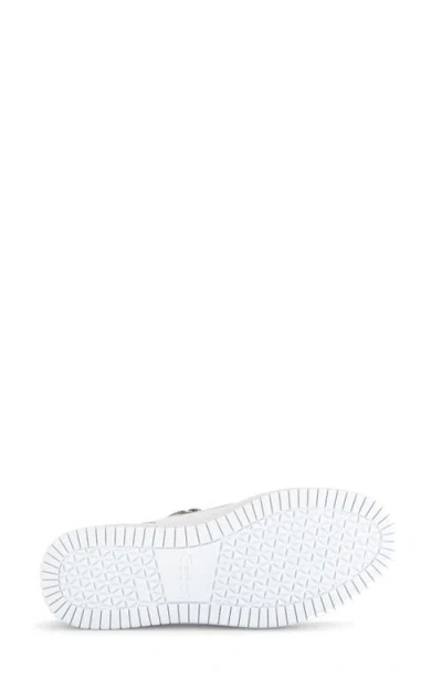 Gabor Lace-up Platform Sneaker In White