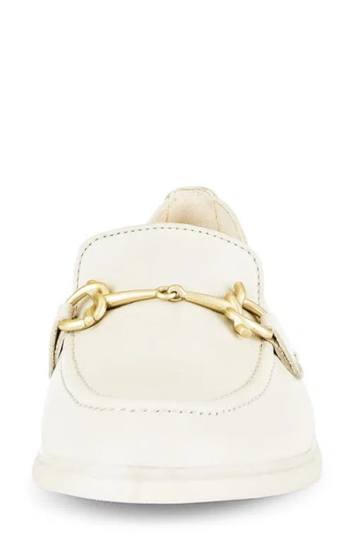 Gabor Bit Loafer In White