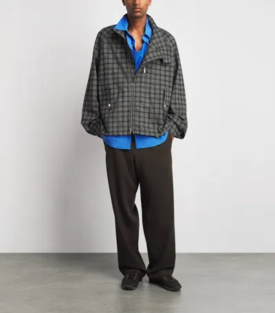 System Check Bomber Jacket In Gray