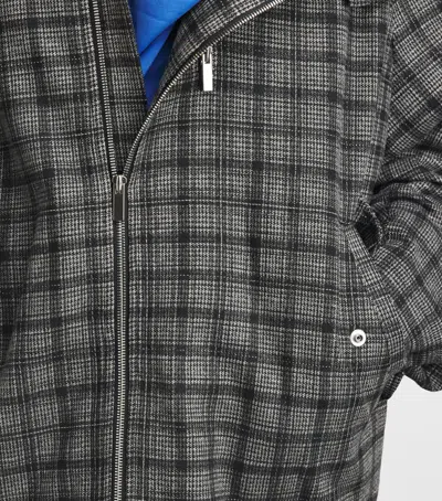 System Check Bomber Jacket In Gray