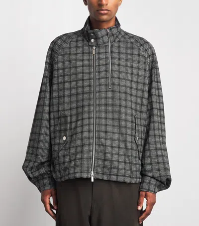 System Check Bomber Jacket In Gray