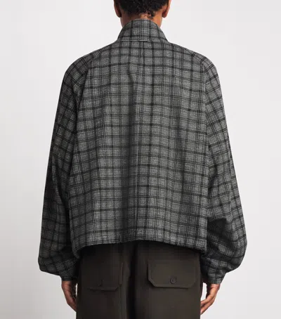 System Check Bomber Jacket In Gray