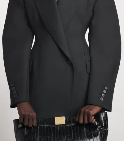 Source Unknown Hourglass Martha Blazer In Black