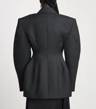 Source Unknown Hourglass Martha Blazer In Black