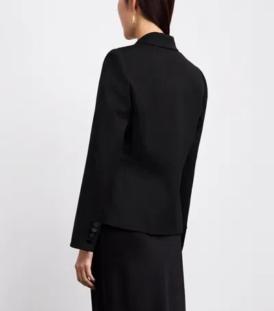 Me+em Slim Sharp Contour Blazer In Black