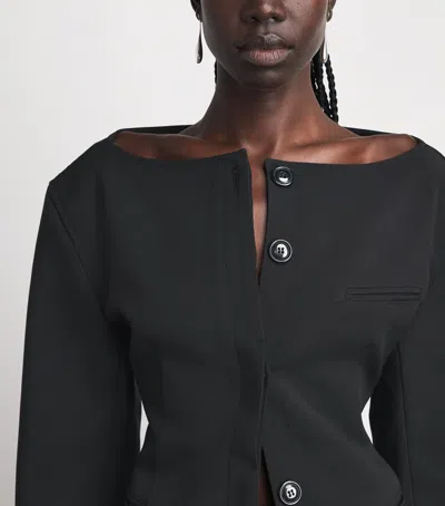 Source Unknown Cinched Matteo Blazer In Black