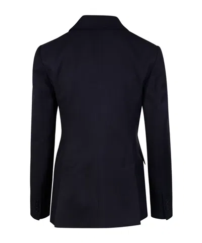 P.a.r.o.s.h . Collared Single-breasted Blazer In Black