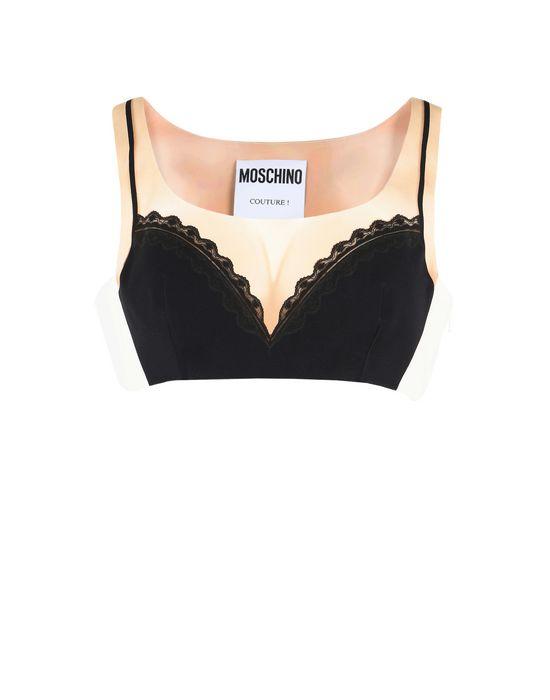 moschino bustier top
