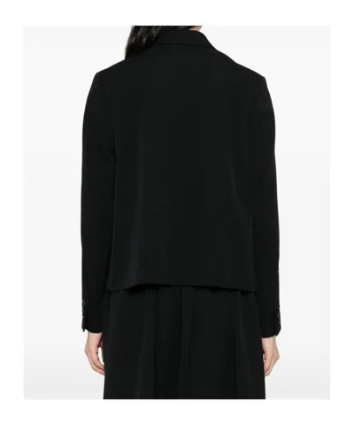 Comme Des Garçons Wool Blazer In Black