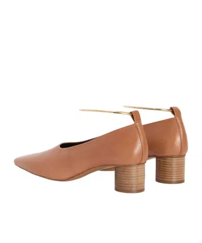 Jil Sander Ring Pumps In Brown