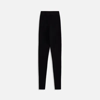 Essentials Ribbed Legging In Black