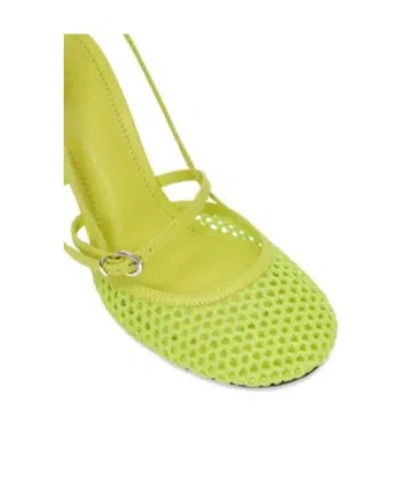 Msgm Round-toe Strap Pumps In Multi