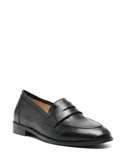 P.a.r.o.s.h Leather Loafers In Black
