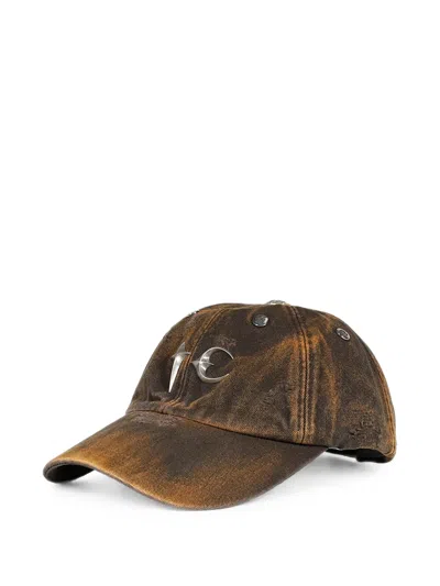 Thug Club Washed Distressed Cap In Brown
